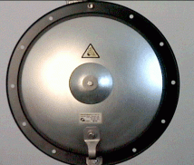 Pojistné zařízení kruhové s vypuklou membránou provedení 