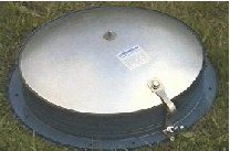 Pojistné zařízení kruhové s vypuklou membránou tepelně izolovanou provedení 